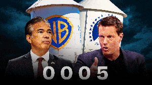 David Ellison's Paramount will be subject to a ticking fee if California AG Rob Bonta's effort to block his Warner Bros. Discovery merger further delays the deal. (Christopher Smith/TheWrap)