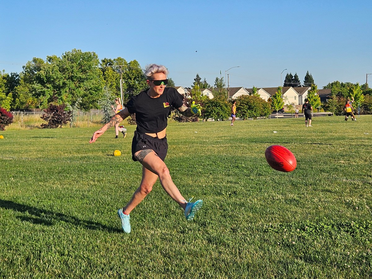 Christine Muthusamy-Flok is the women's team coach/captain, and described the Sacramento Suns as her second family.