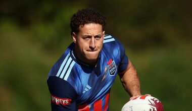 Blues star’s Origin admission in Roosters contract talks ahead of rugby switch
