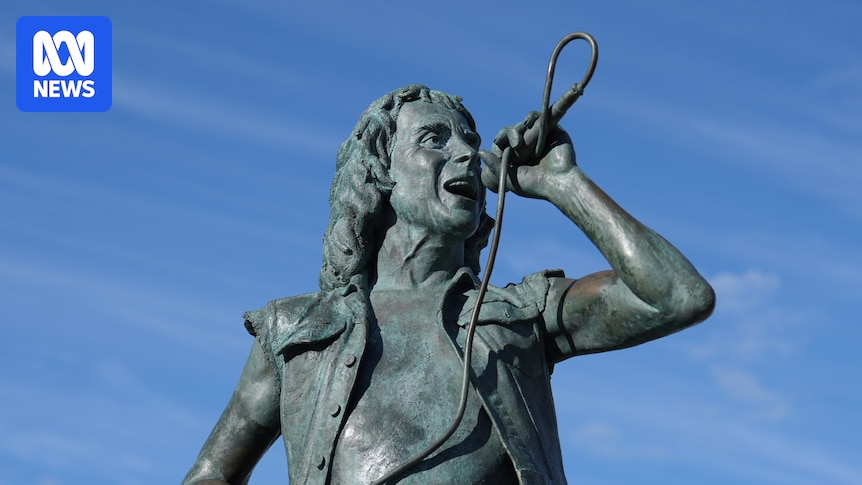 AC/DC fans gather to celebrate what would have been Bon Scott's 80th birthday