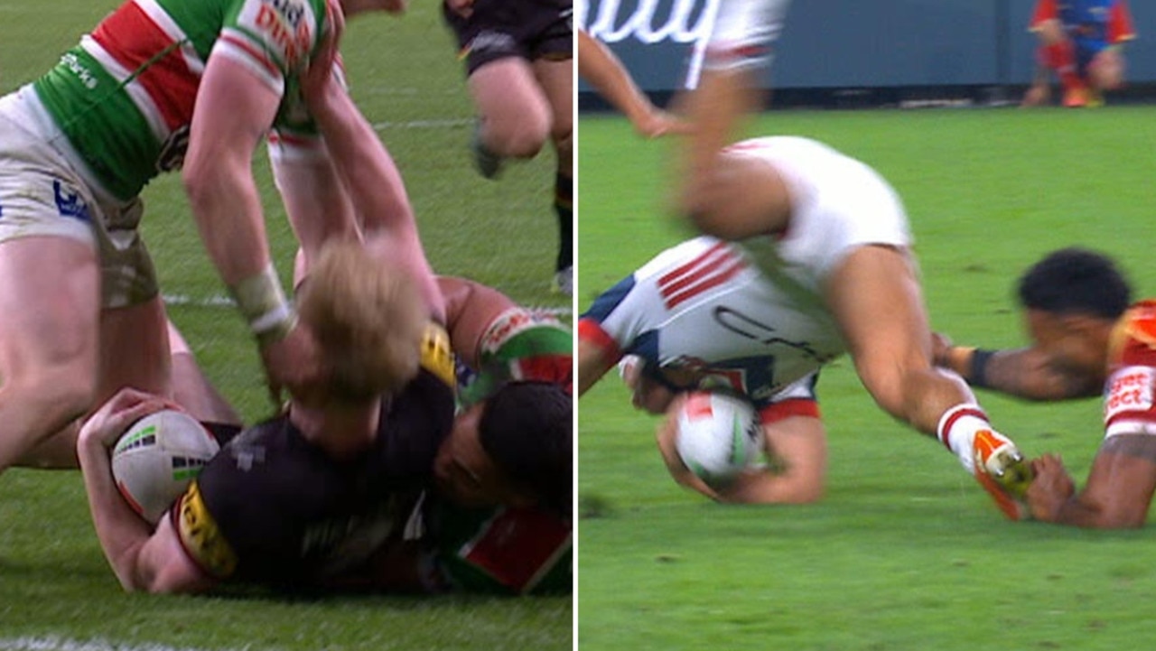 NRL 2026: Bunker under fire for Tom Jenkins double movement, replay, refereeing, Penrith Panthers win over South Sydney Rabbitohs