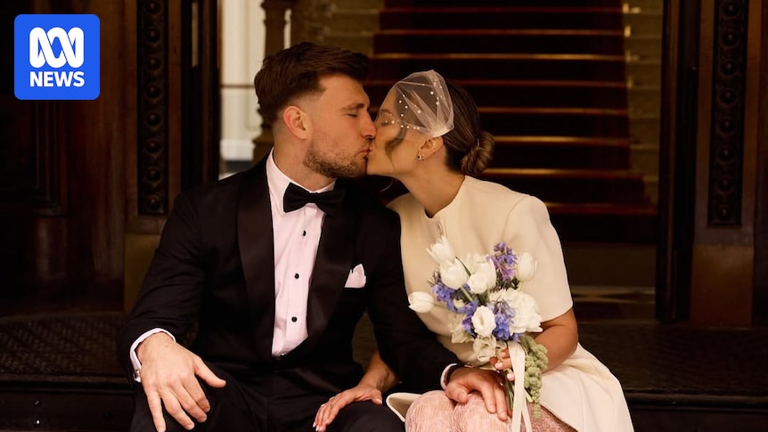 Former NRL player Jai Arrow marries partner months after motor neurone disease diagnosis