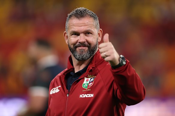 Andy Farrell says Schmidt’s impact on Australian rugby will be felt for years to come.