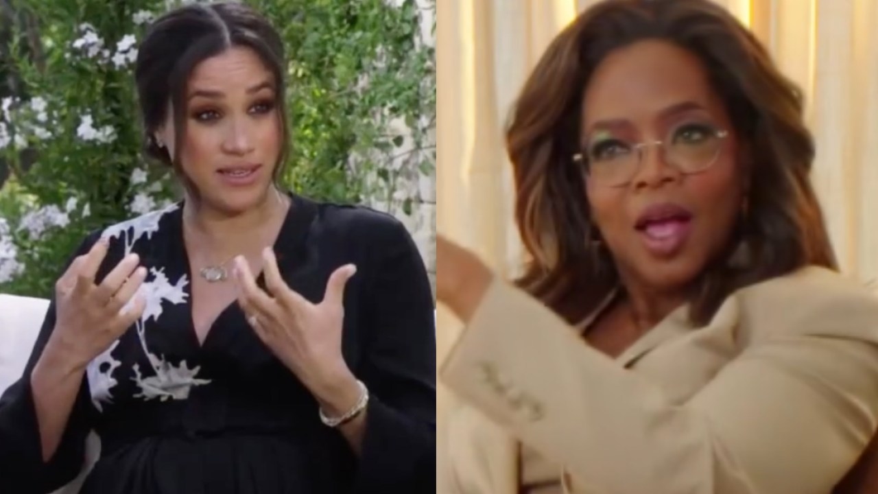 'It was all for clarification': Oprah Winfrey 'backpedals' over viral Meghan Markle and Prince Harry interview moment