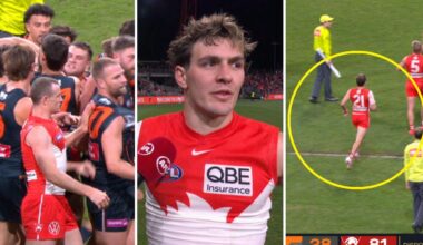 AFL results 2026, Sydney Swans defeat GWS Giants scores Round 20: Sydney Derby 33 video highlights, how to watch, stream, latest news