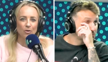 Tommy Little tears up in Carrie Bickmore’s on-air period debate