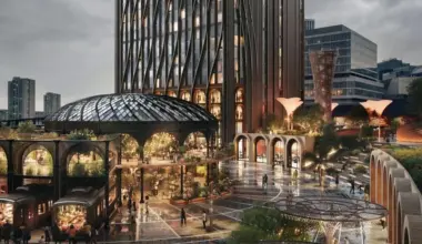 Squire & Partners unveils plans for mothballed Stratford Sphere site