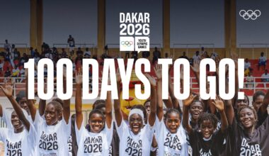 100 days to go until Dakar 2026 Youth Olympic Games
