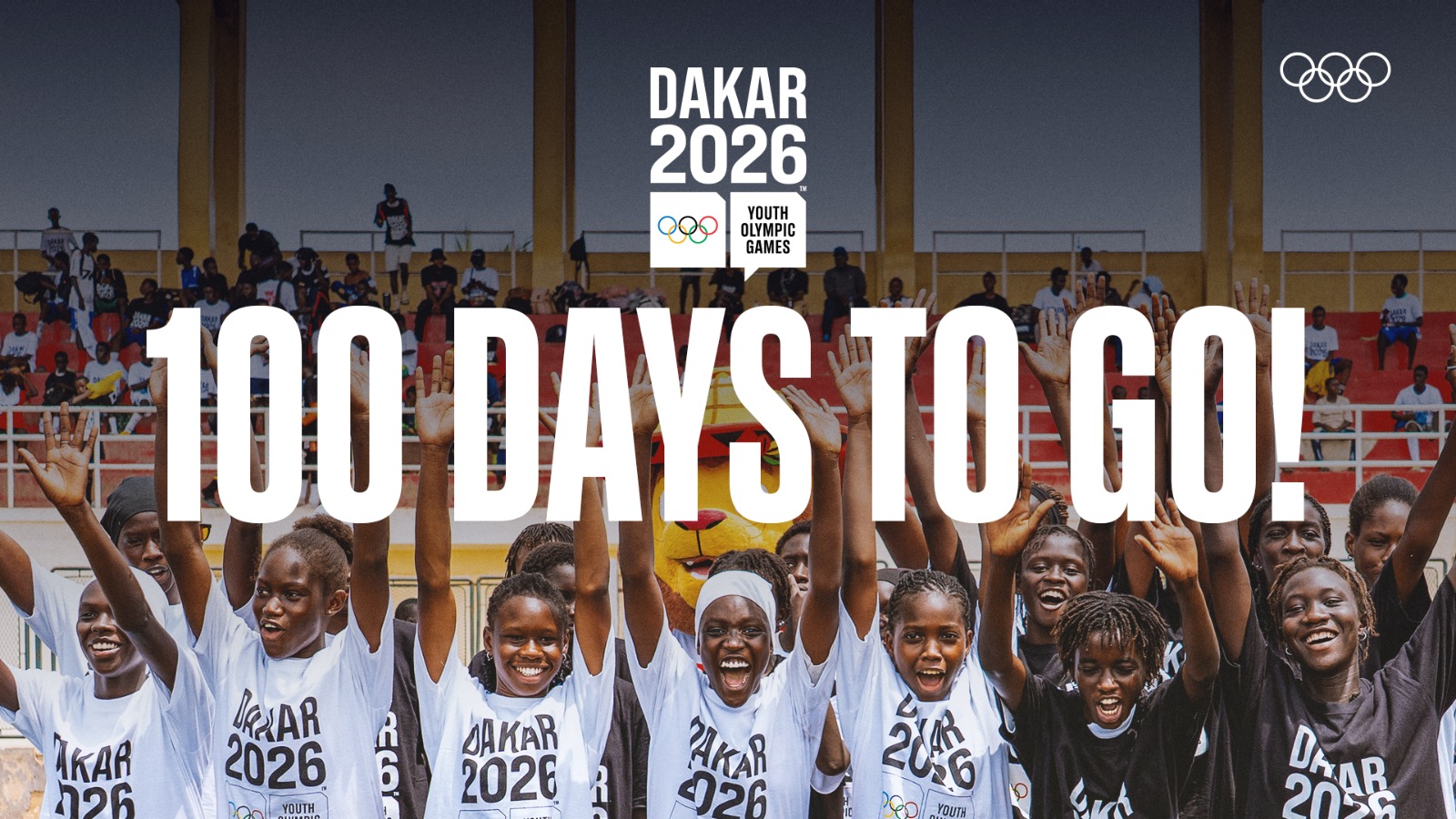 100 days to go until Dakar 2026 Youth Olympic Games