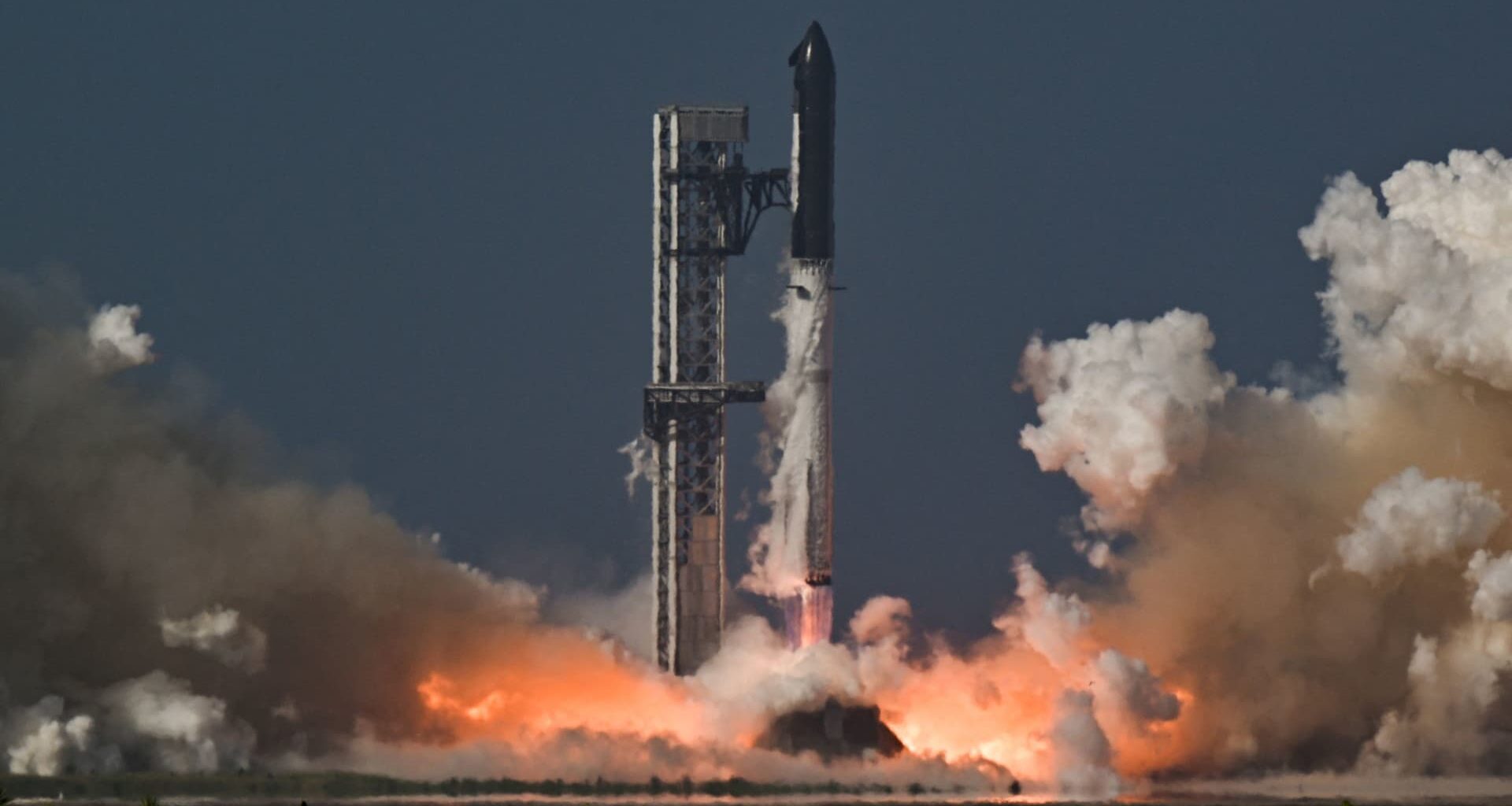 SpaceX launches massive Starship rocket in first test flight since IPO
