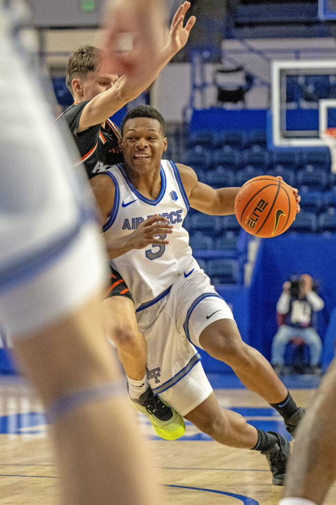 Air Force men’s basketball embraces new culture, coach Joe Crispin, in offseason   