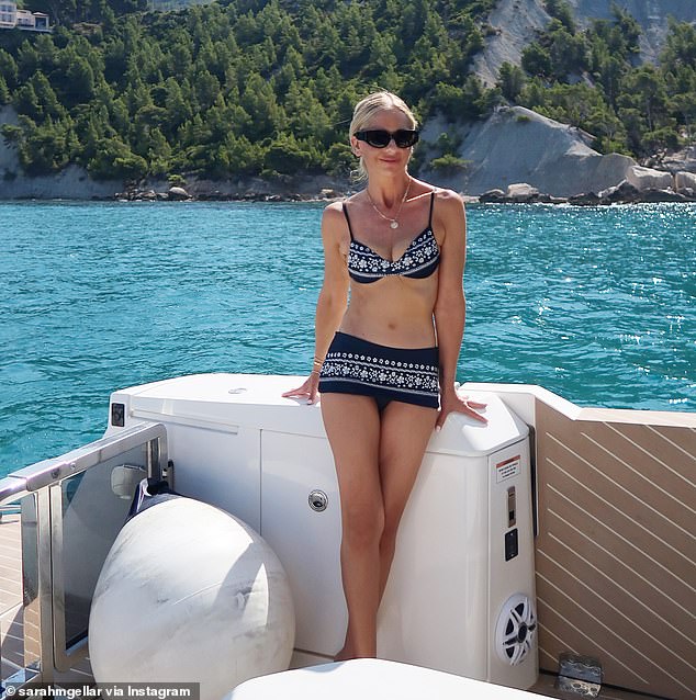 The Buffy the Vampire Slayer star took to Instagram on Saturday to share a series of photos recapping how she spent a summer weekend in the south of France