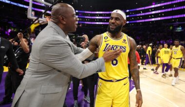 Magic Johnson Has 2 Questions for LeBron's 76ers & Declares Knicks 'My Favorite' to Make NBA Finals