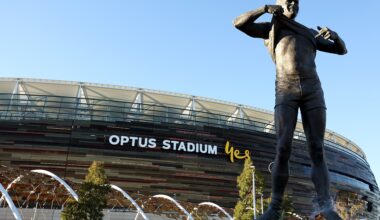 Nicky Winmar's statue outside Optus Stadium to go after assault conviction