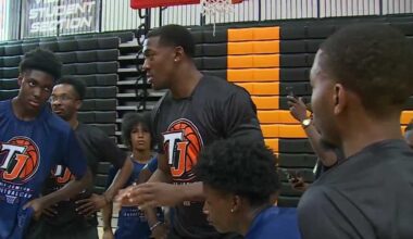 Former Hoover basketball player and NBA champion hosts camp, inspiring next generation of players