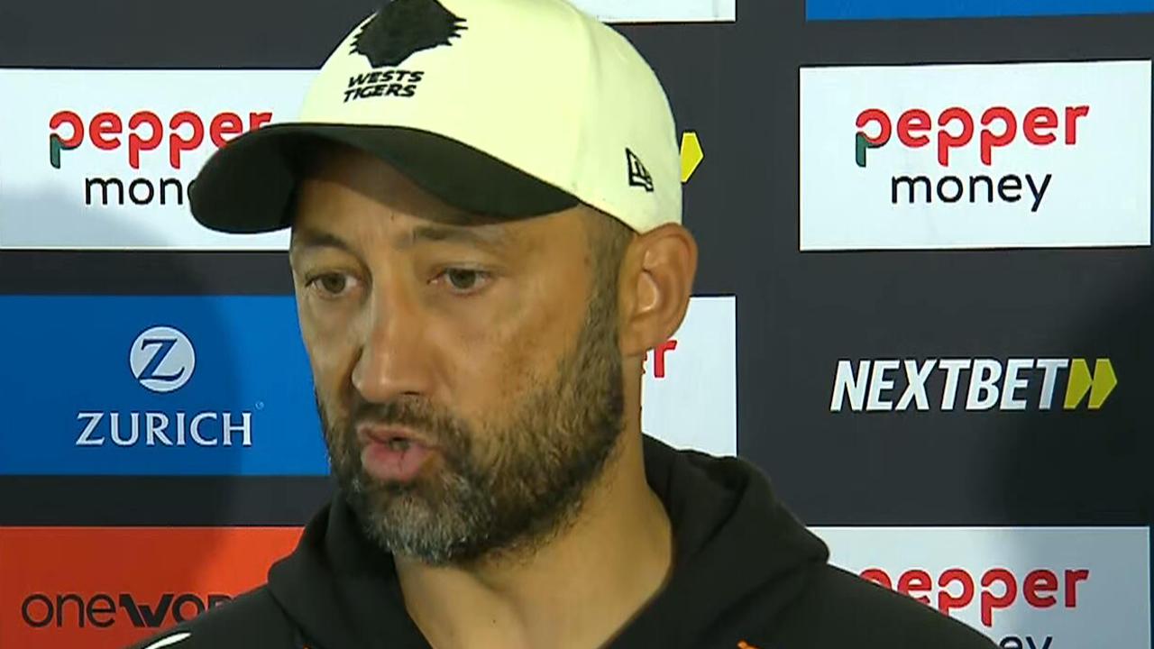 NRL 2026: Benji Marshall slams rumours of rift with Jarome Luai, Wests Tigers press conference, PNG Chiefs contract