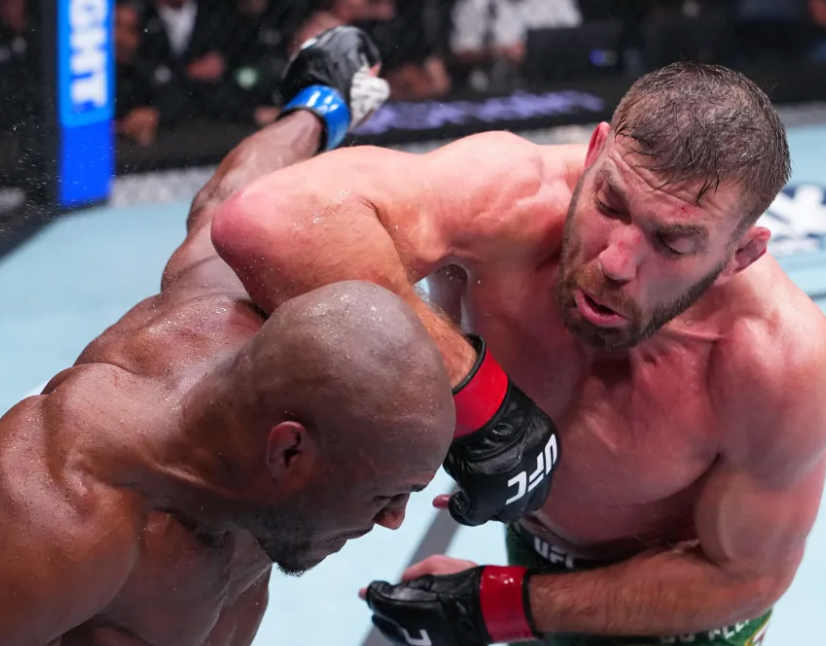 Du Plessis Dominates Usman At UFC Oklahoma