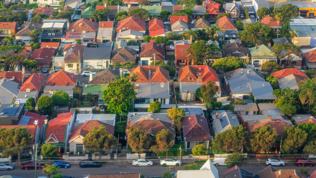 Labor is falling behind its 1.2 million homes target. Picture: Getty Images