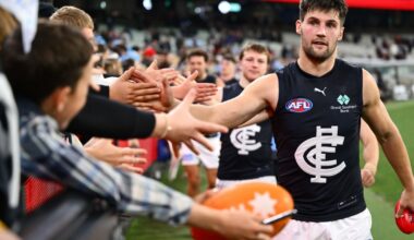 The mark of the man: Teammates don't hold back for Newman's 150th