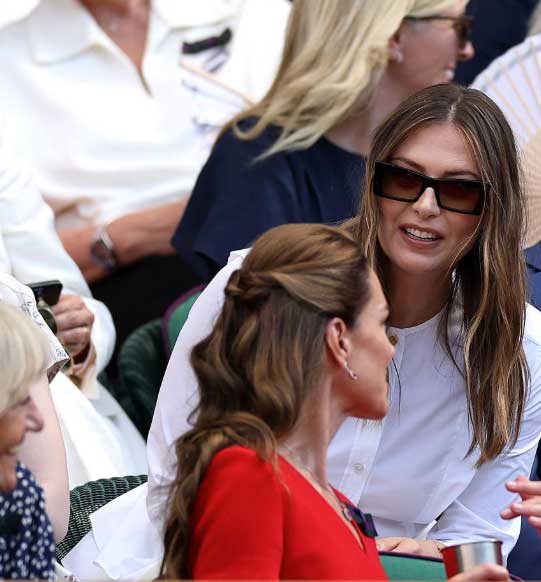 Kate Middleton given standing ovation by celebrity wife of Williams Eton friend at Wimbledon