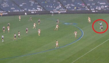 AFL 2026: Carlton Blues irate with Jack Ginnivan free kick call, video, reaction, umpiring
