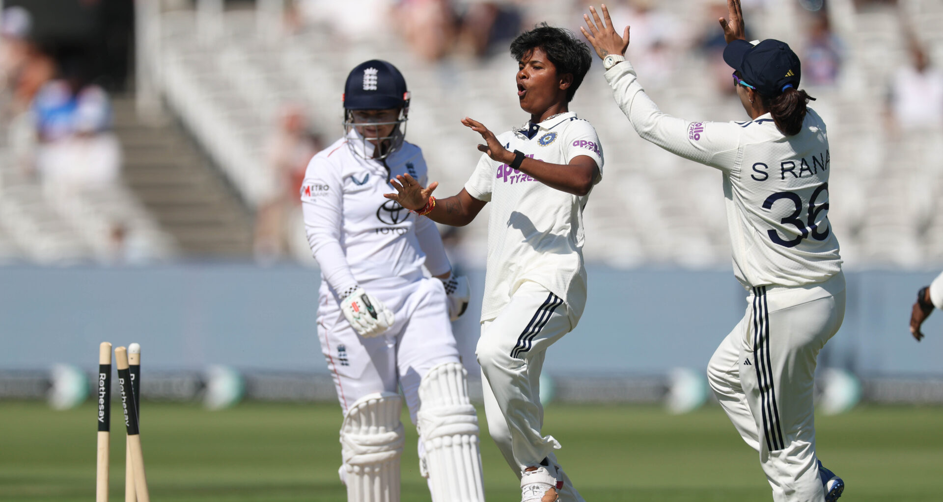 India trounce England in historic Lord's Test