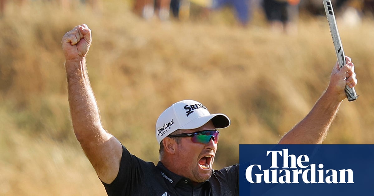 My hands were all over the place for ‘surreal’ Open-winning putt, says Ryan Fox | The Open