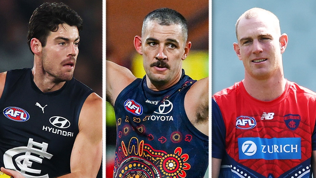 TEAMS: Three changes each for Blues and Pies, key Crows out, blow for Dees