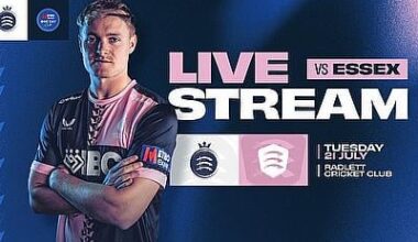Men’s Metro Bank One Day Cup Live Streaming, Scores and Match Reports – July 21