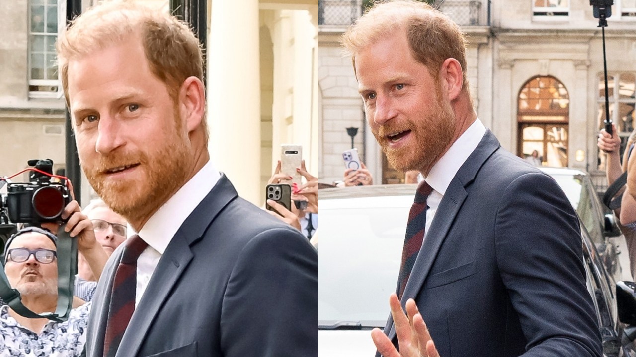 'A good deal of nervousness': Body language expert decodes Prince Harry's 'fidgeting' during London appearance before High Court defeat