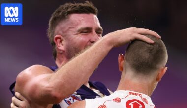 AFL live updates: Dockers vs Swans as Fremantle and Sydney battle for top spot — scores and stats