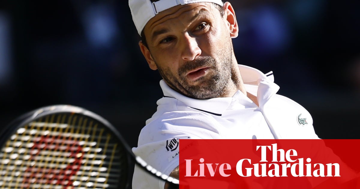 Wimbledon 2026: Dimitrov beats Mensik; Zverev, Swiatek win; Fery carries British hopes – as it happened | Wimbledon 2026