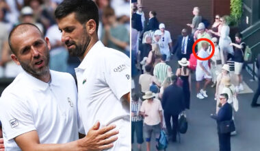 Tennis world saddened after snubbed star's career comes to immediate end at Wimbledon