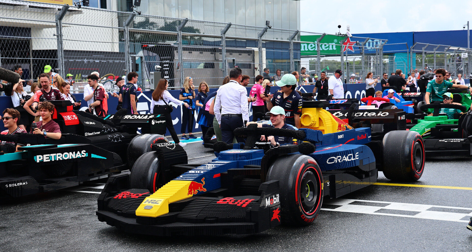 F1 news: F1 Lego cars return for British GP parade