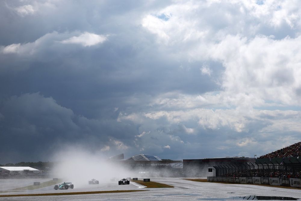 It’s a British summer, so rain can rarely be discounted during the pre-race planning