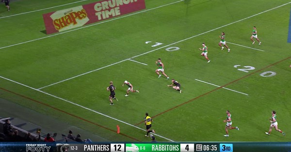 Gray with a perfect cover tackle