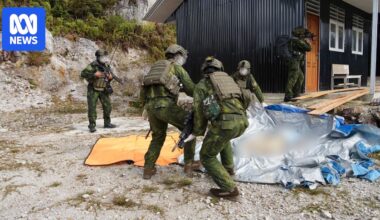 Video shows Indonesian military recovering body of US pilot killed in Papua