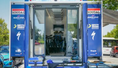 Tour de France tech van