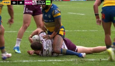 Addo-Carr saves a try | NRL.com