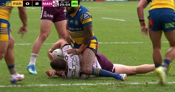 Addo-Carr saves a try | NRL.com