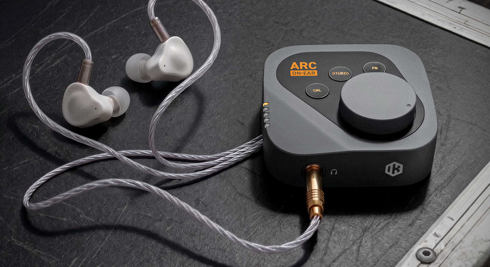 IKMultimedia Arc On Ear Device with IEMs