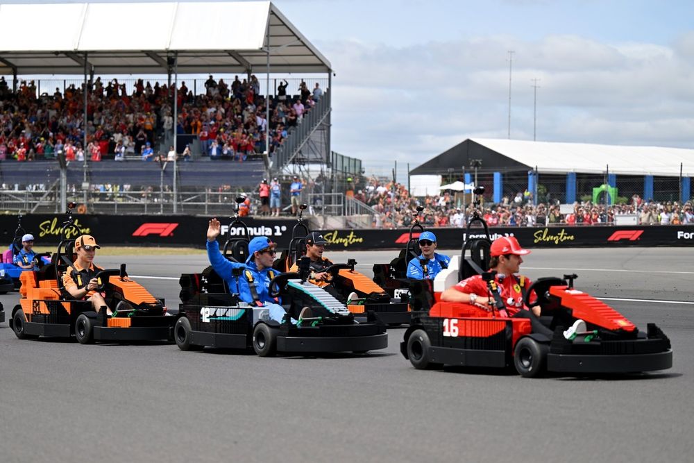 Andrea Kimi Antonelli, Mercedes, Charles Leclerc, Ferrari, Oscar Piastri, McLaren, Lando Norris, McLaren
