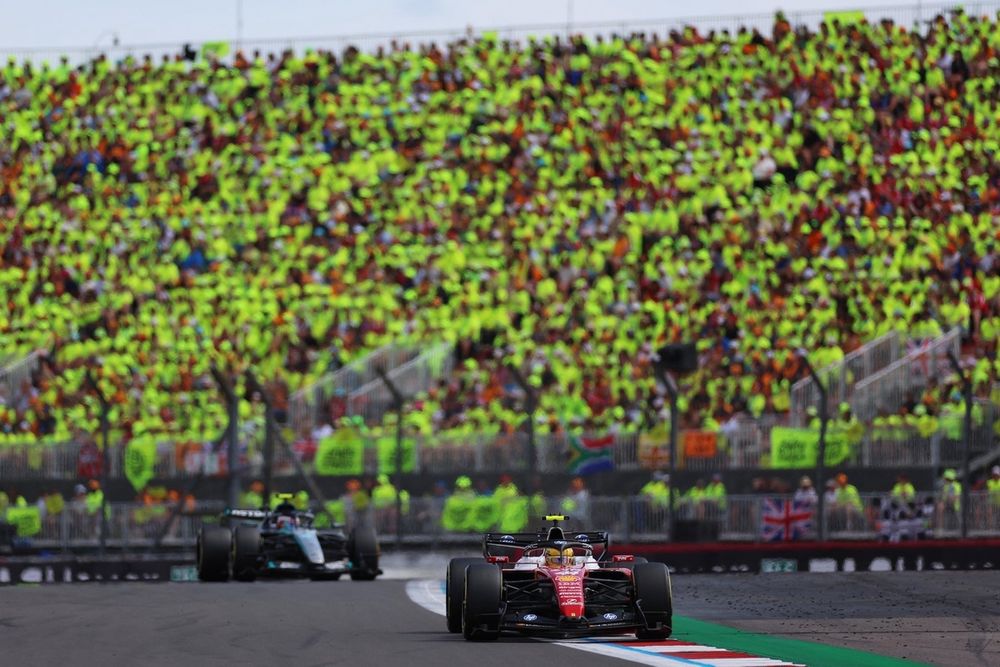 Antonelli caught and passed Hamilton - and then had Leclerc in his crosshairs