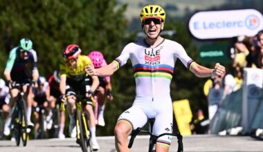 Tour stage 3: Pogačar outkicks Vingegaard and takes control of yellow