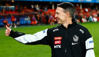 AFL 2026: Collingwood coach Craig McRae encourage his team’s aggressive approach after fiery game against Gold Coast Suns