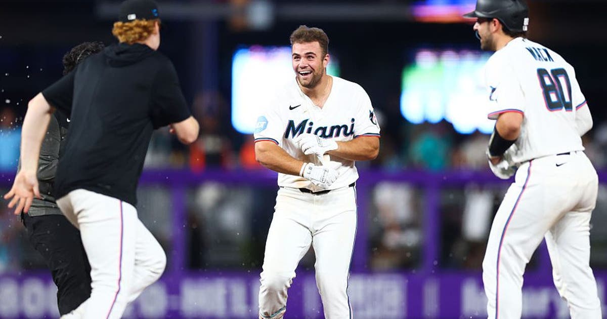 Marsee RBI single in 10th gives Marlins 6-5 win over M's