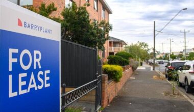 Rents remain at record levels around the country but the rate of growing is starting to slow. Photo: Michael Currie/AAP PHOTOS