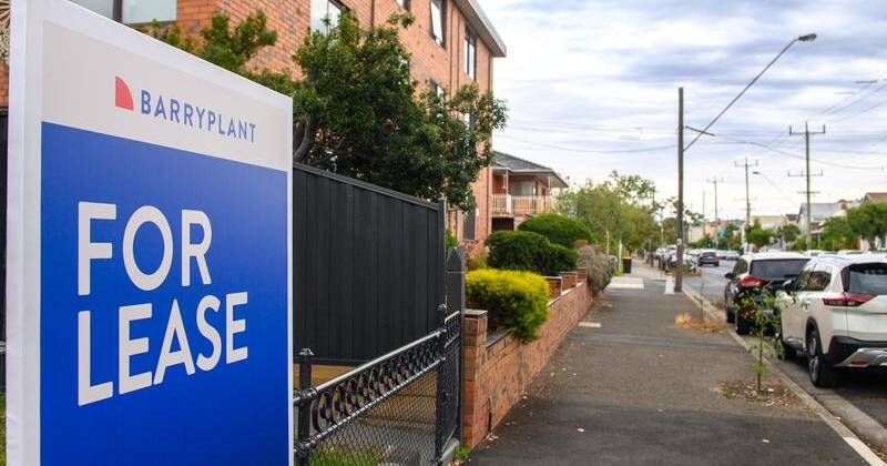 Rents remain at record levels around the country but the rate of growing is starting to slow. Photo: Michael Currie/AAP PHOTOS