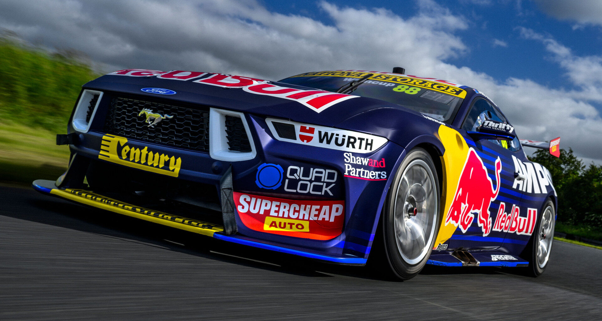 Jamie Whincup takes on Top Gear test track in a Supercar
