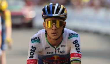 Remco Evenepoel is angry at fellow team leader Florian Lipowitz